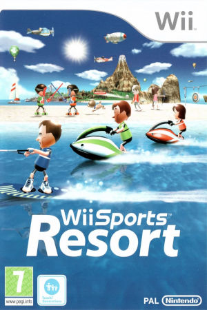 wii sports resort clean cover art